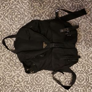 Prada Drawstring Backpack